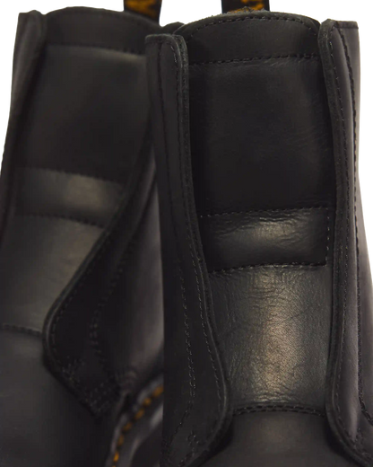 Zebzag Laceless Slip On Leather Boots