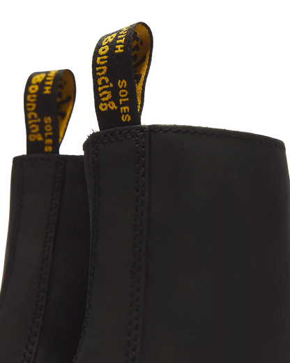 Zebzag Laceless Slip On Leather Boots