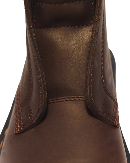Zebzag Laceless Slip On Leather Boots