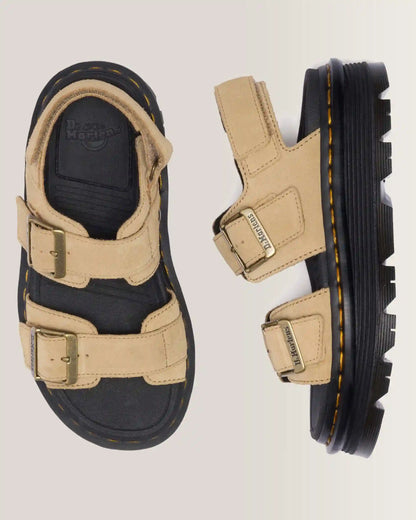 Zebzag Suede Platform Sandals