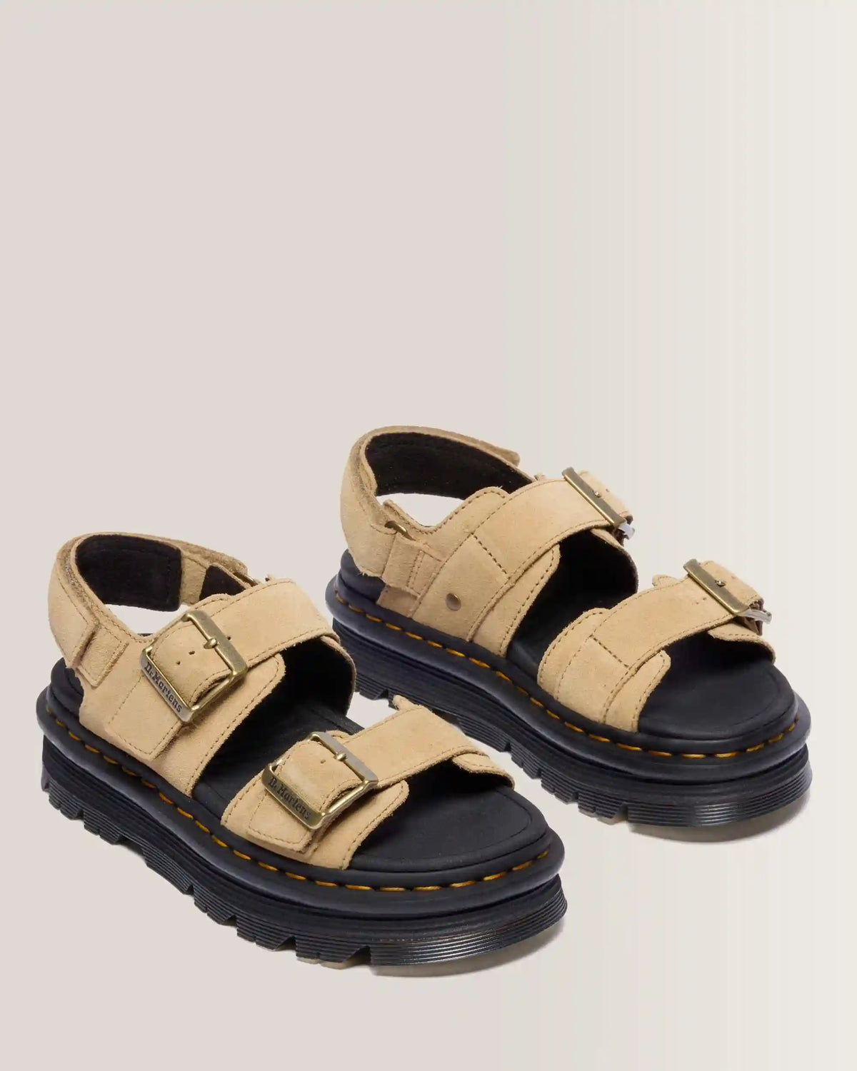 Zebzag Suede Platform Sandals