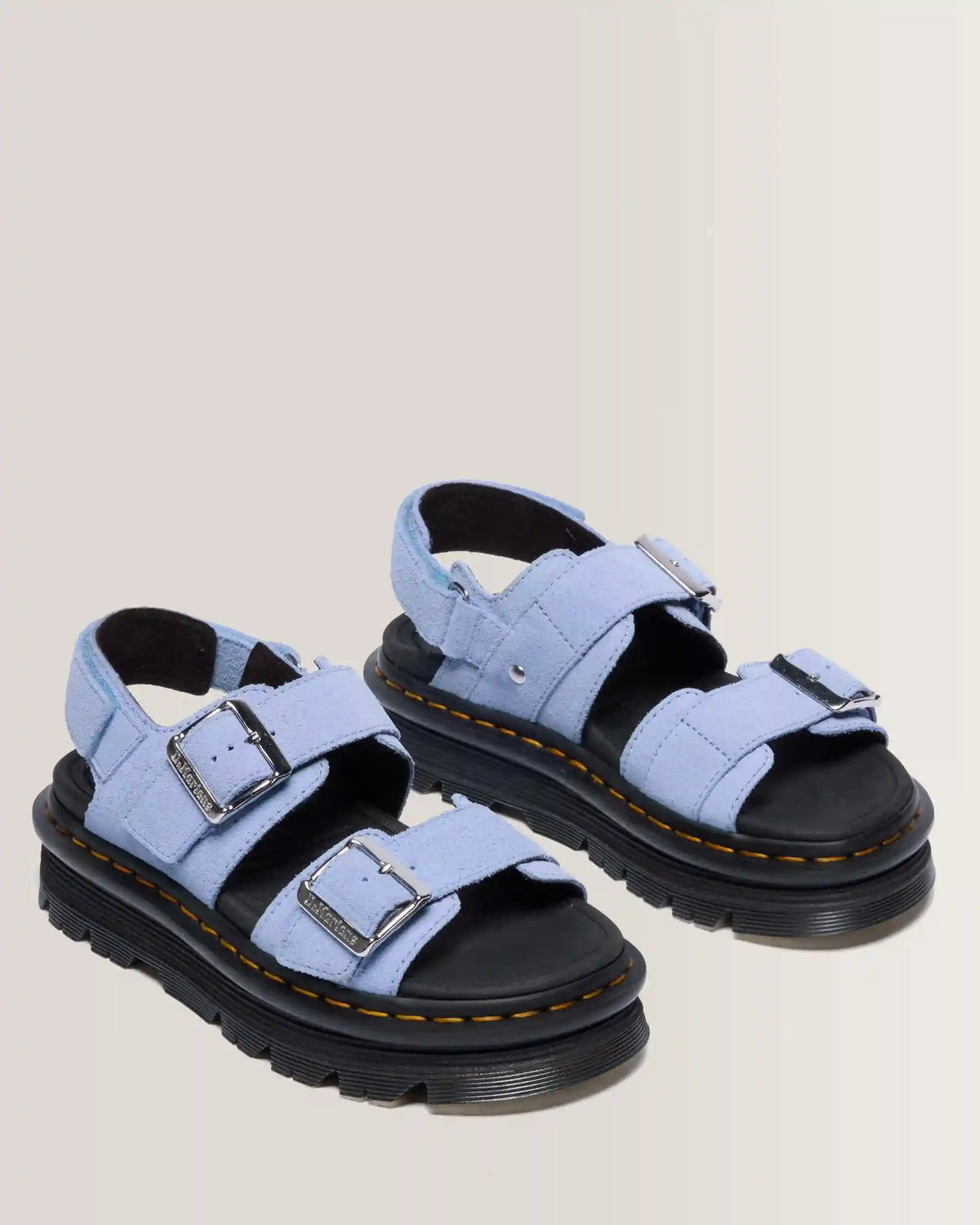 Zebzag Suede Platform Sandals