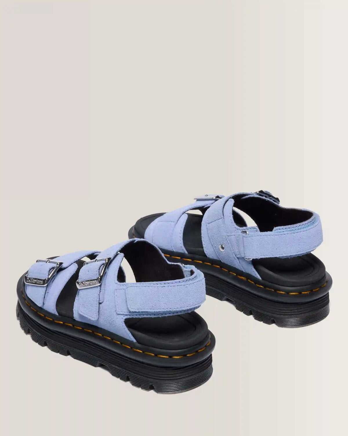 Zebzag Suede Platform Sandals
