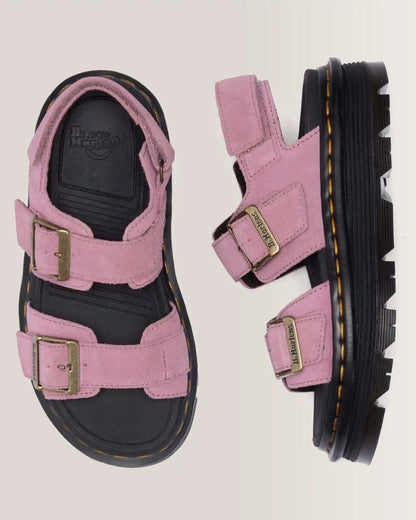 Zebzag Suede Platform Sandals