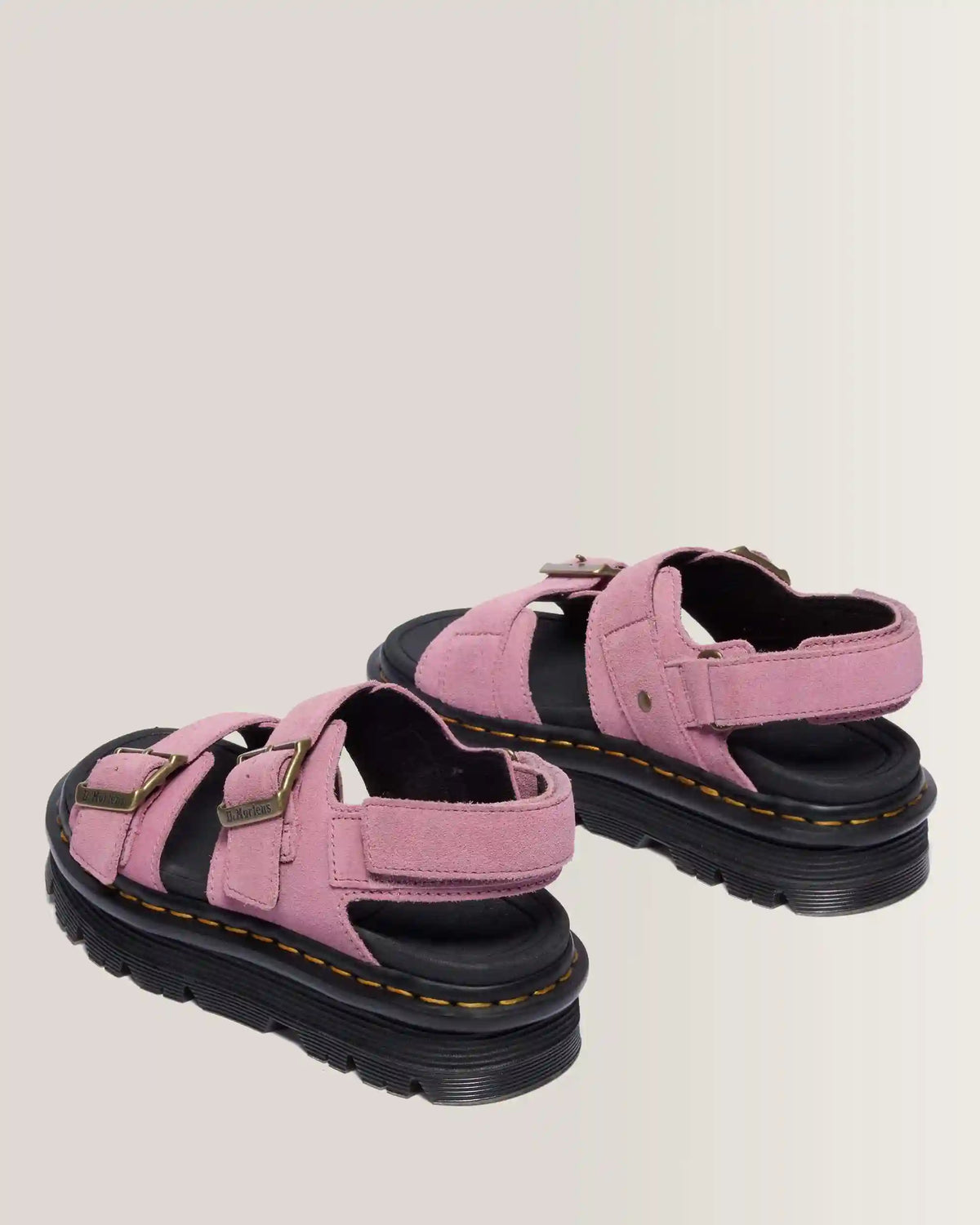 Zebzag Suede Platform Sandals