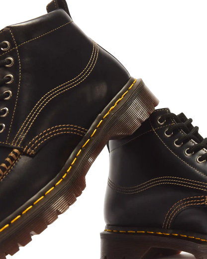 LOWELL CHUKKA MOC TOE LEATHER ANKLE BOOTS