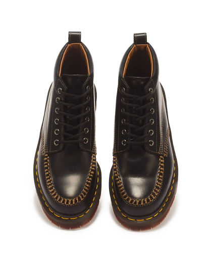 LOWELL CHUKKA MOC TOE LEATHER ANKLE BOOTS