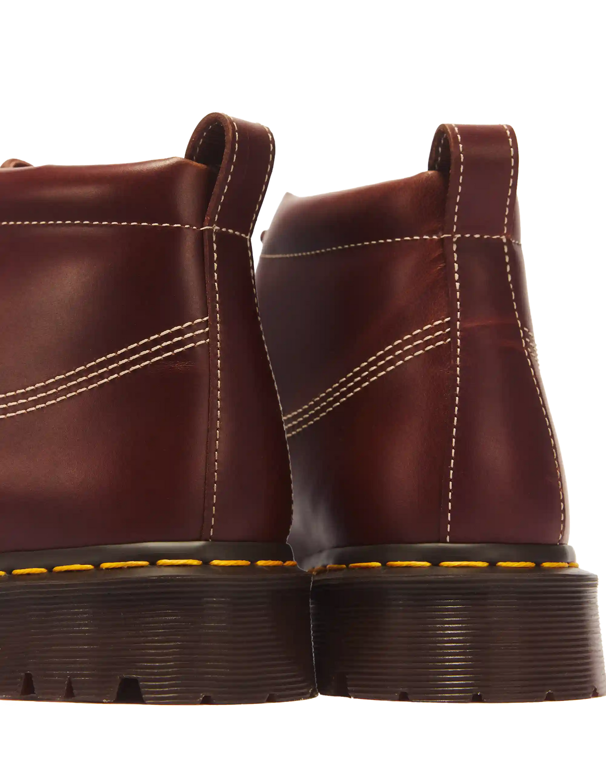LOWELL CHUKKA MOC TOE LEATHER ANKLE BOOTS