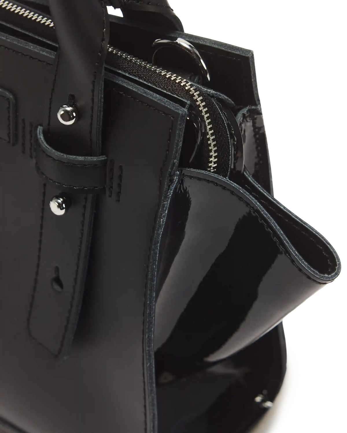 Small Leather Tote Bag