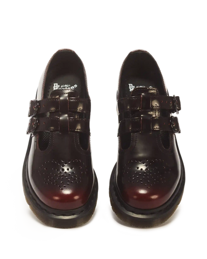 8065 Arcadia Rub Off Leather Mary Jane Shoes