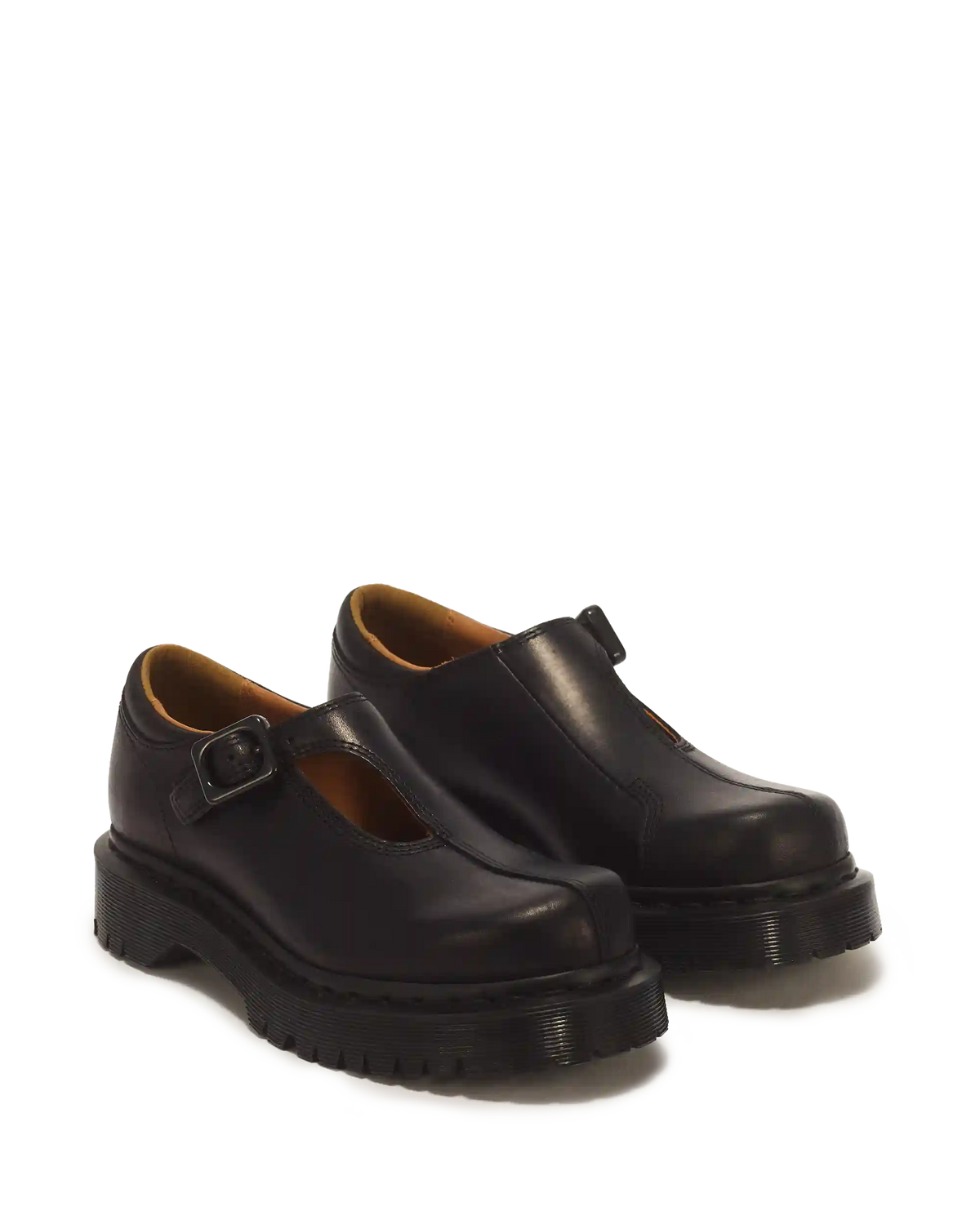 Rejena Mary Jane Old Harness Leather Shoes
