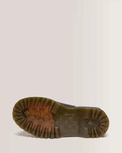 Sinclair Flower Grizzly Leather Platform Boots