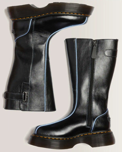 Buzz Hi Gloss Leather Boots