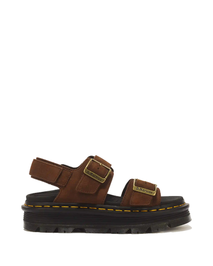 Zebzag Nubuck Platform Sandals