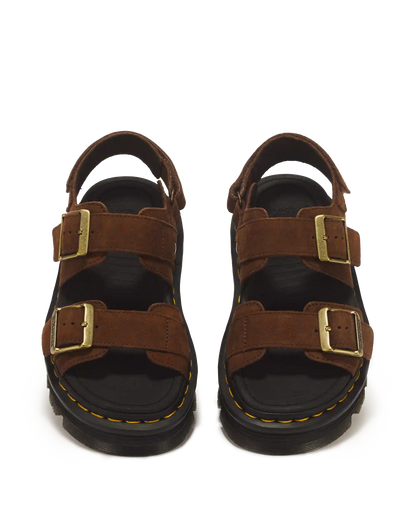 Zebzag Nubuck Platform Sandals
