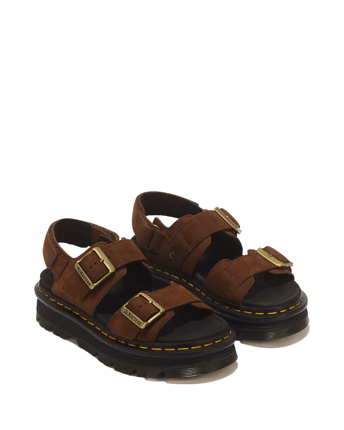 Zebzag Nubuck Platform Sandals