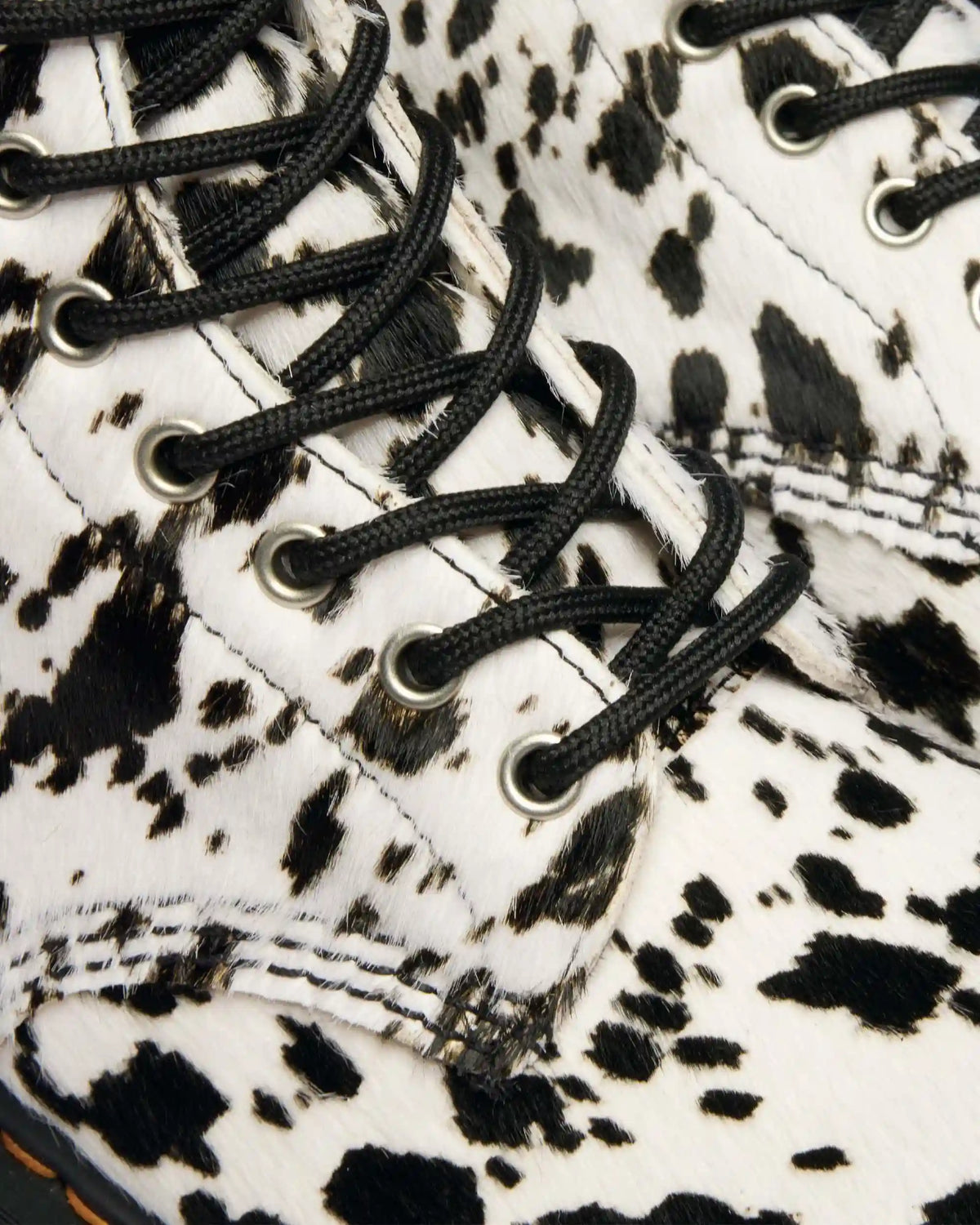 1460 Bex Dalmatian Hair On Leather Boots