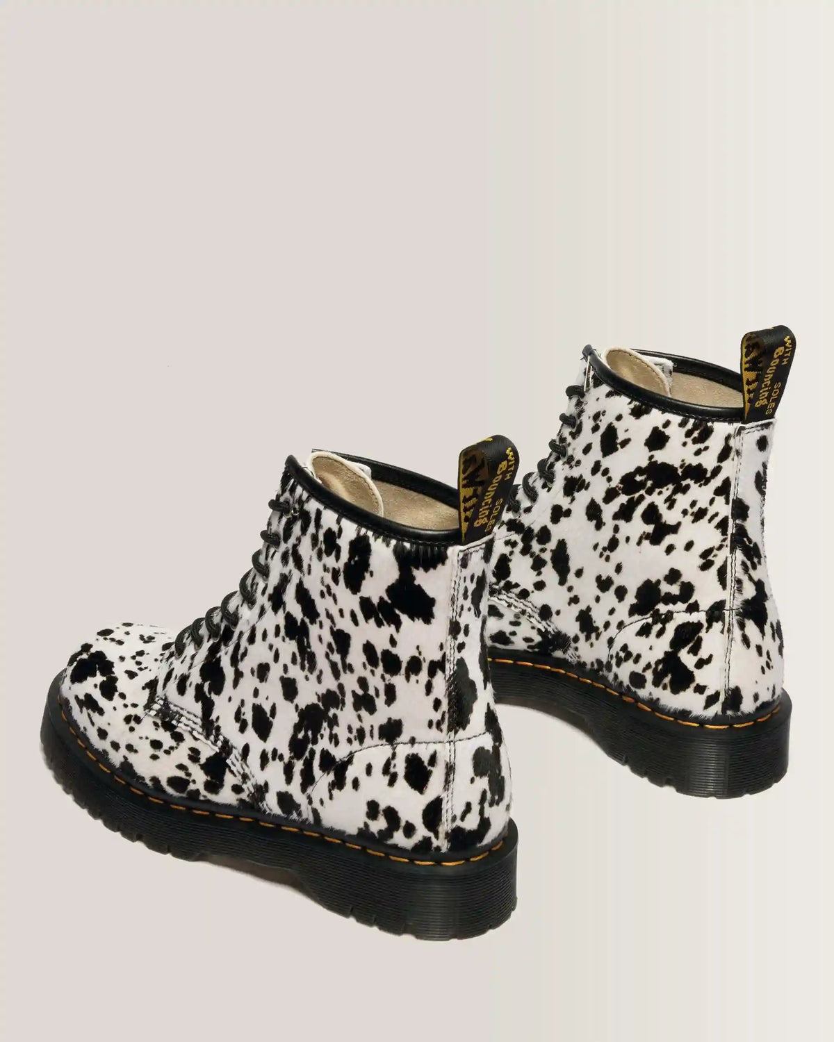 1460 Bex Dalmatian Hair On Leather Boots