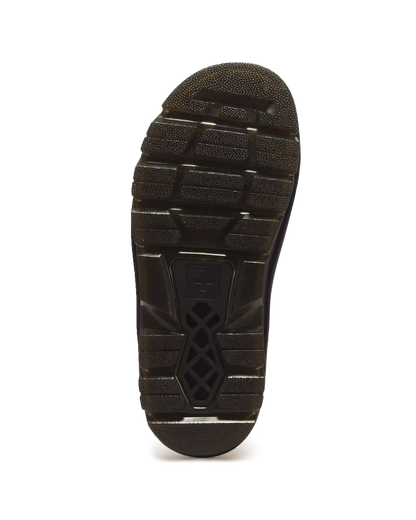 Zebzag Flower Crazy Horse Leather Slides