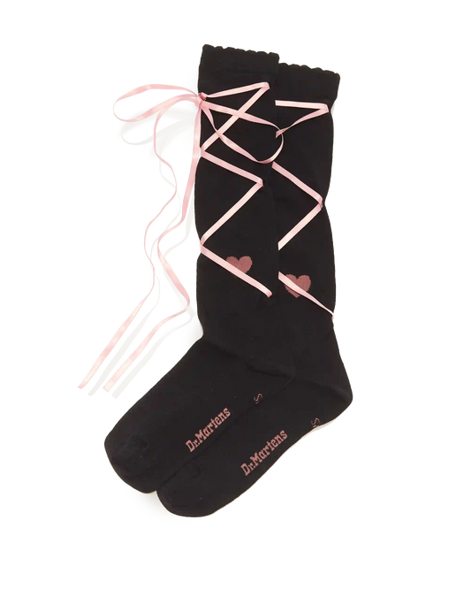 Long Lace Up Socks