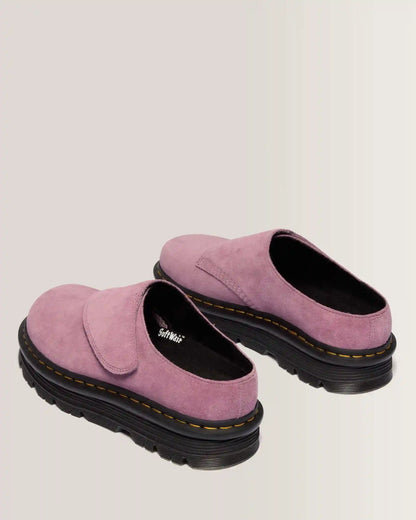 Zebzag Anywair Suede Platform Mules