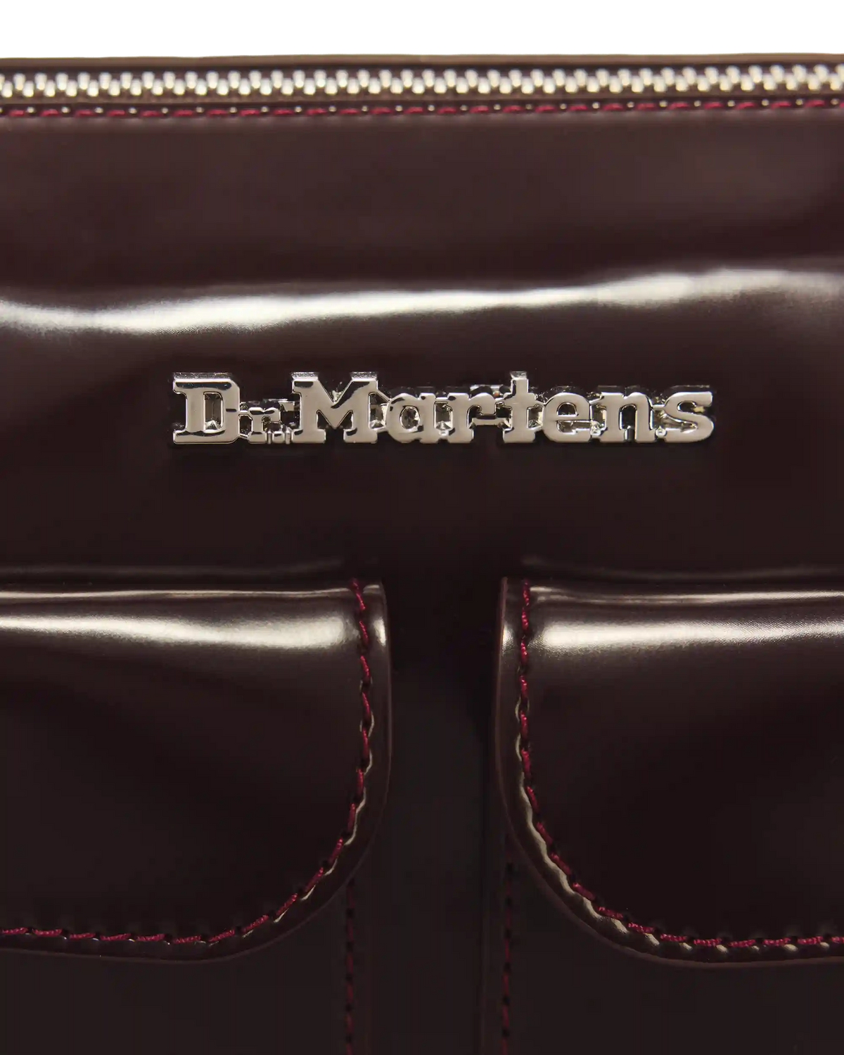 Top Handle Rub Off Leather Bag