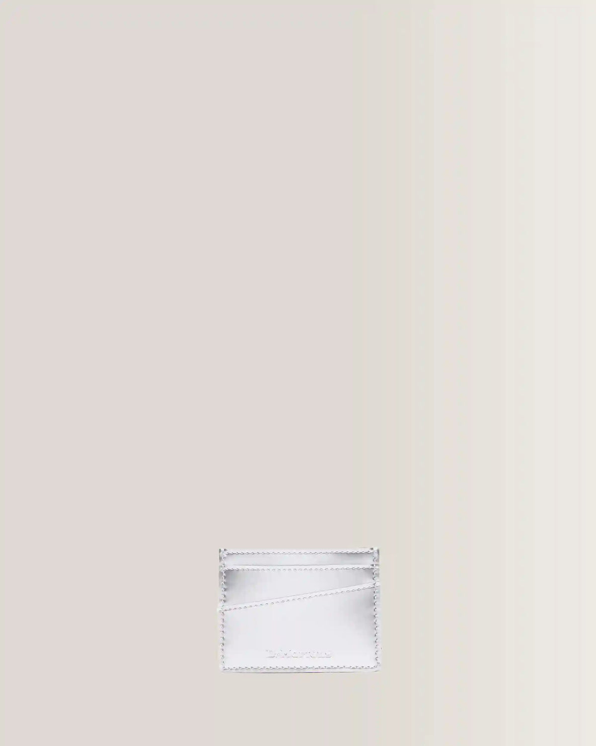 Cardholder II Card Holder Silver Metallic Patent Lamper