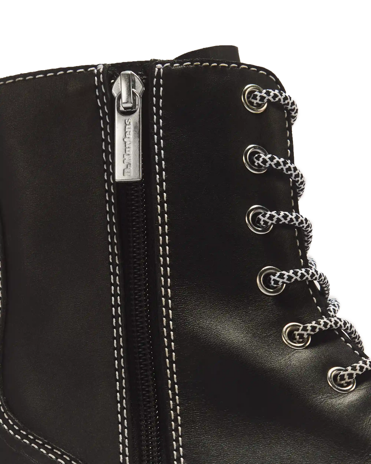 Jadon Monochrome Sendal Leather Platform Boots