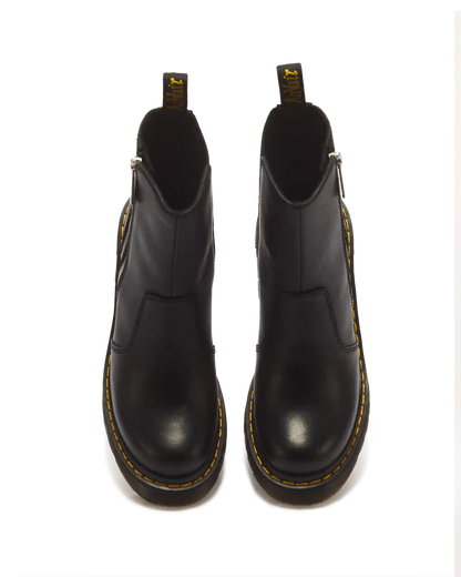 Spence Zip Sendal Leather Heeled Boots