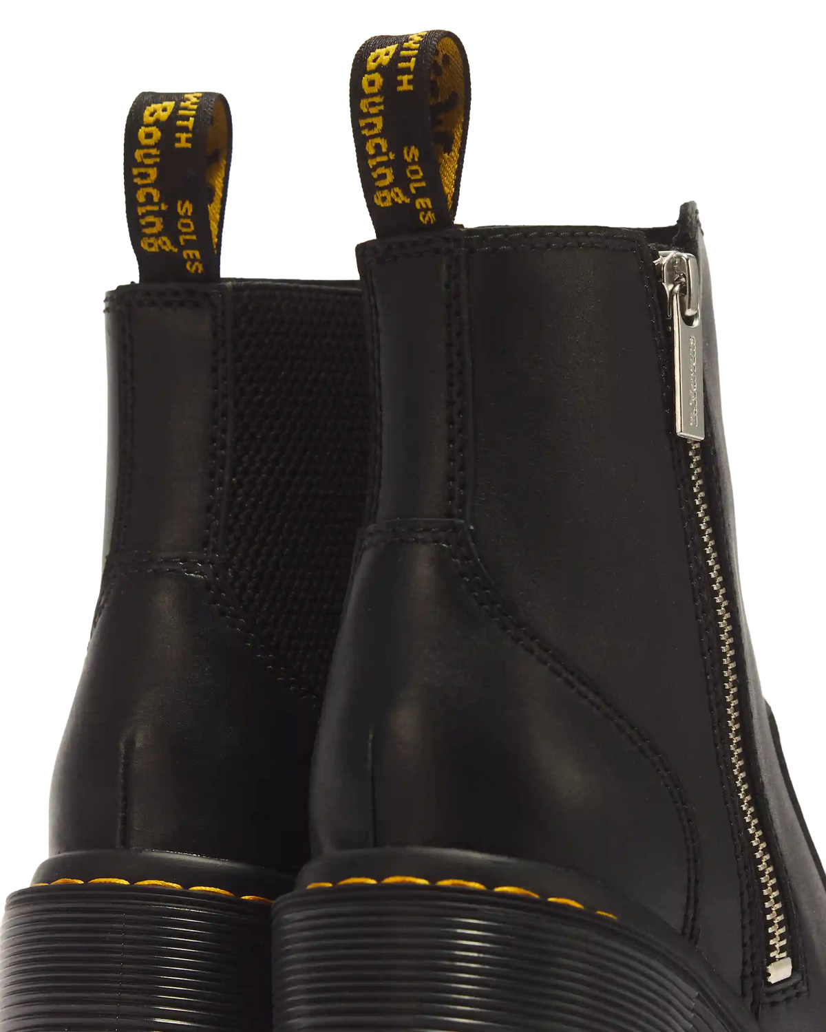 Spence Zip Sendal Leather Heeled Boots