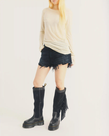 Desert Rodeo Quad Hi Leather & Suede Boots