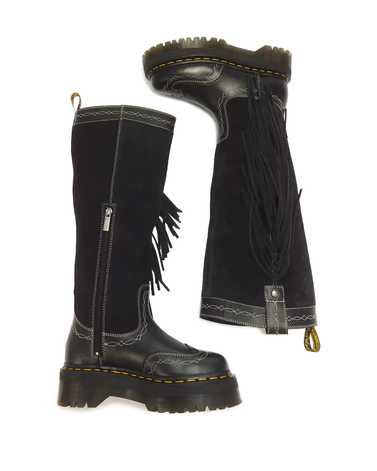 Desert Rodeo Quad Hi Leather & Suede Boots