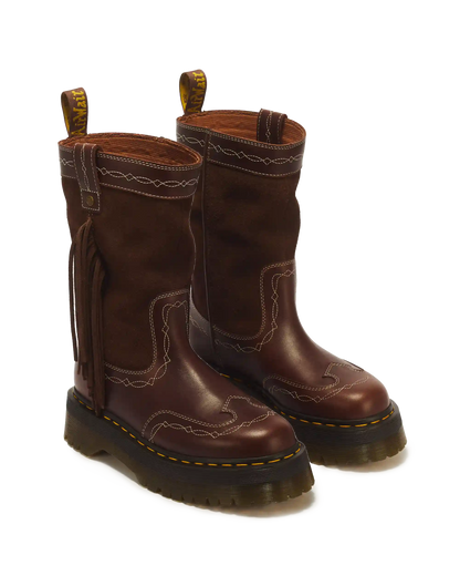 Desert Rodeo Quad Mid Leather & Suede Boots