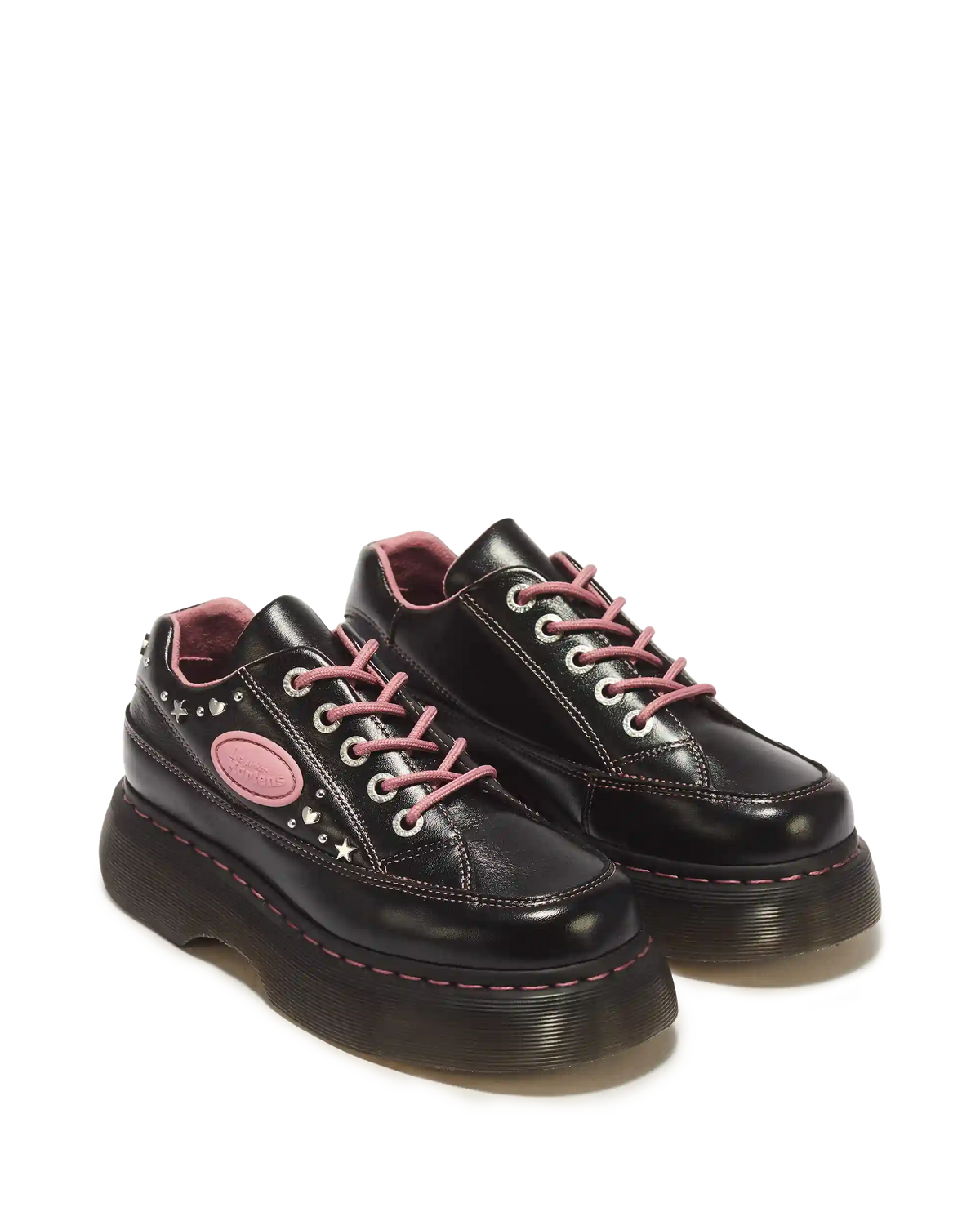 Buzz 5 Eye Hearts & Stars Leather Shoes