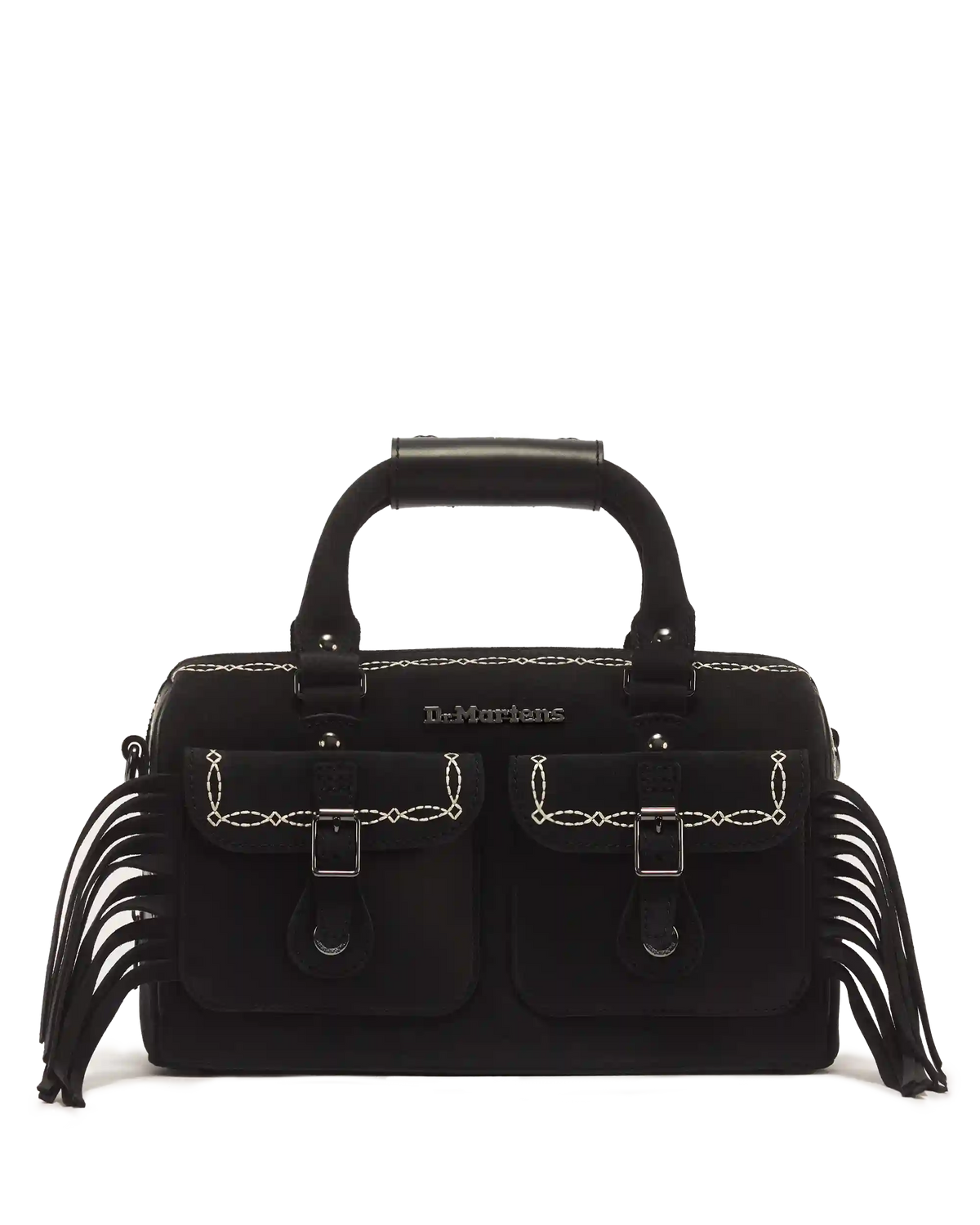 Top Handle Desert Rodeo Leather & Suede Bag