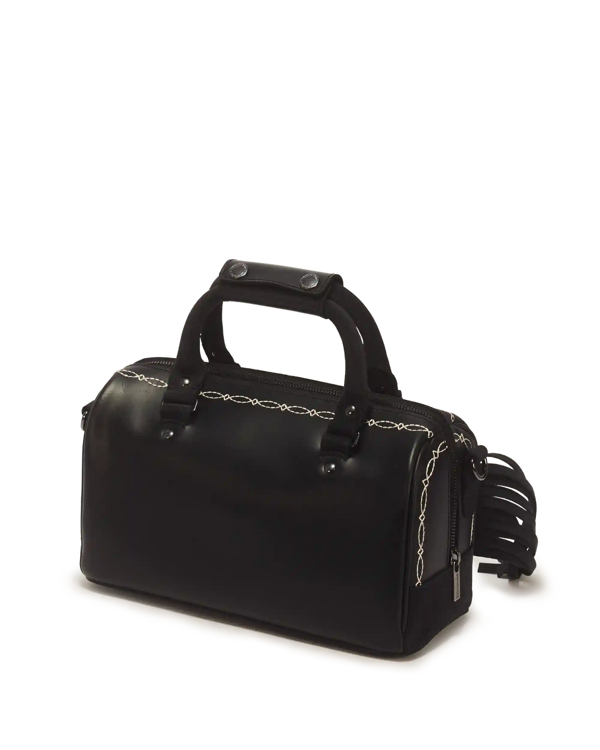 Top Handle Desert Rodeo Leather & Suede Bag