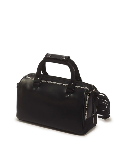 Top Handle Desert Rodeo Leather & Suede Bag