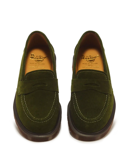 Delapre Penny Loafer Repello Calf Suede Mb