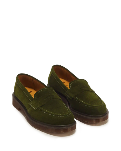 Delapre Penny Loafer Repello Calf Suede Mb