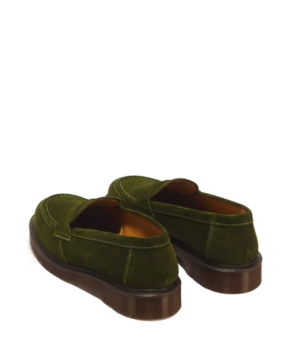 Delapre Penny Loafer Repello Calf Suede Mb