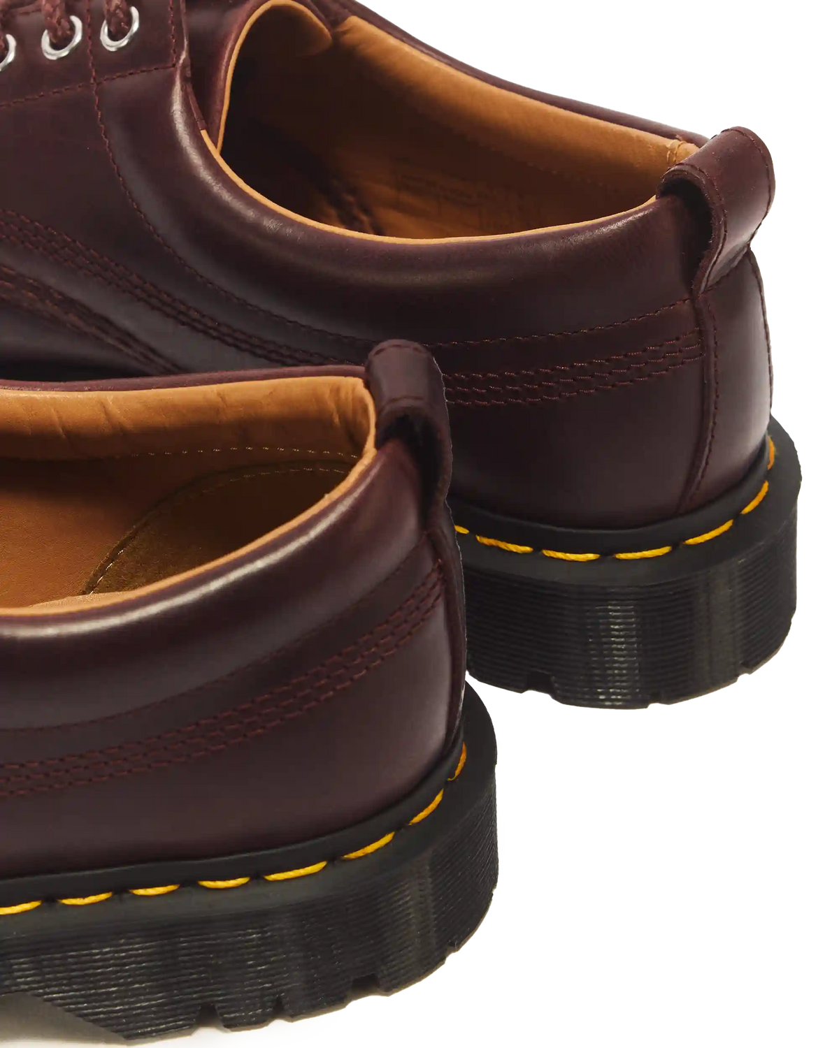 Lowell 4 Eye Mayhem Leather Moc Toe Shoes