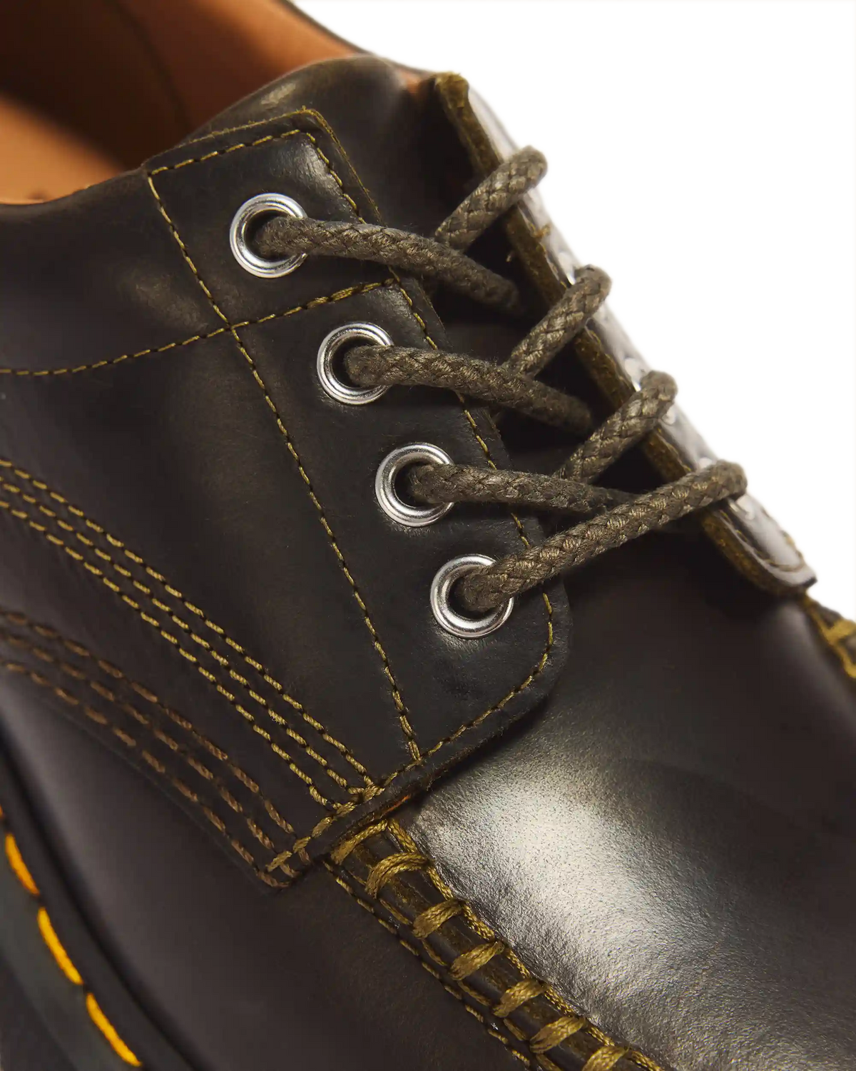 Lowell 4 Eye Mayhem Leather Moc Toe Shoes