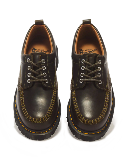 Lowell 4 Eye Mayhem Leather Moc Toe Shoes
