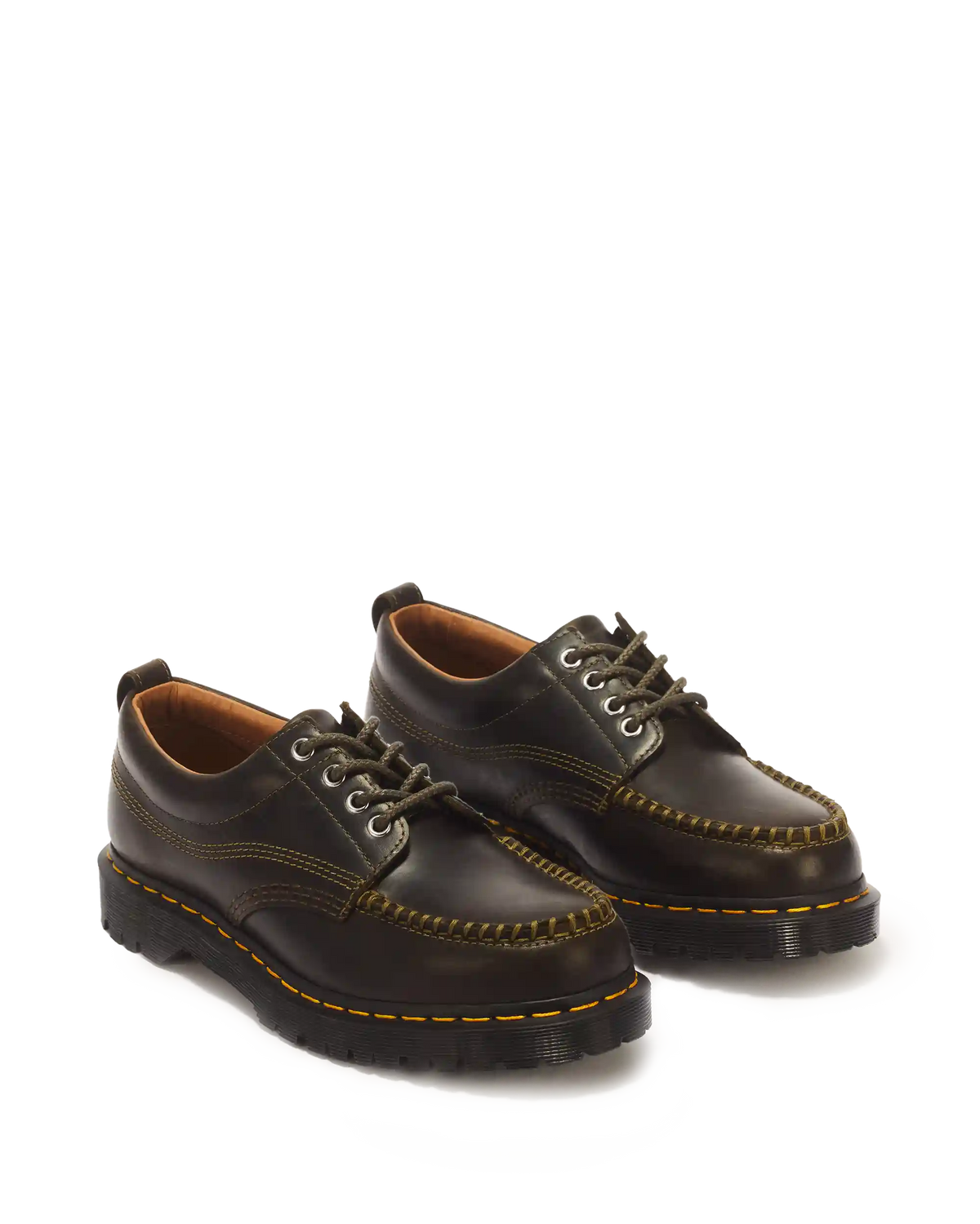 Lowell 4 Eye Mayhem Leather Moc Toe Shoes