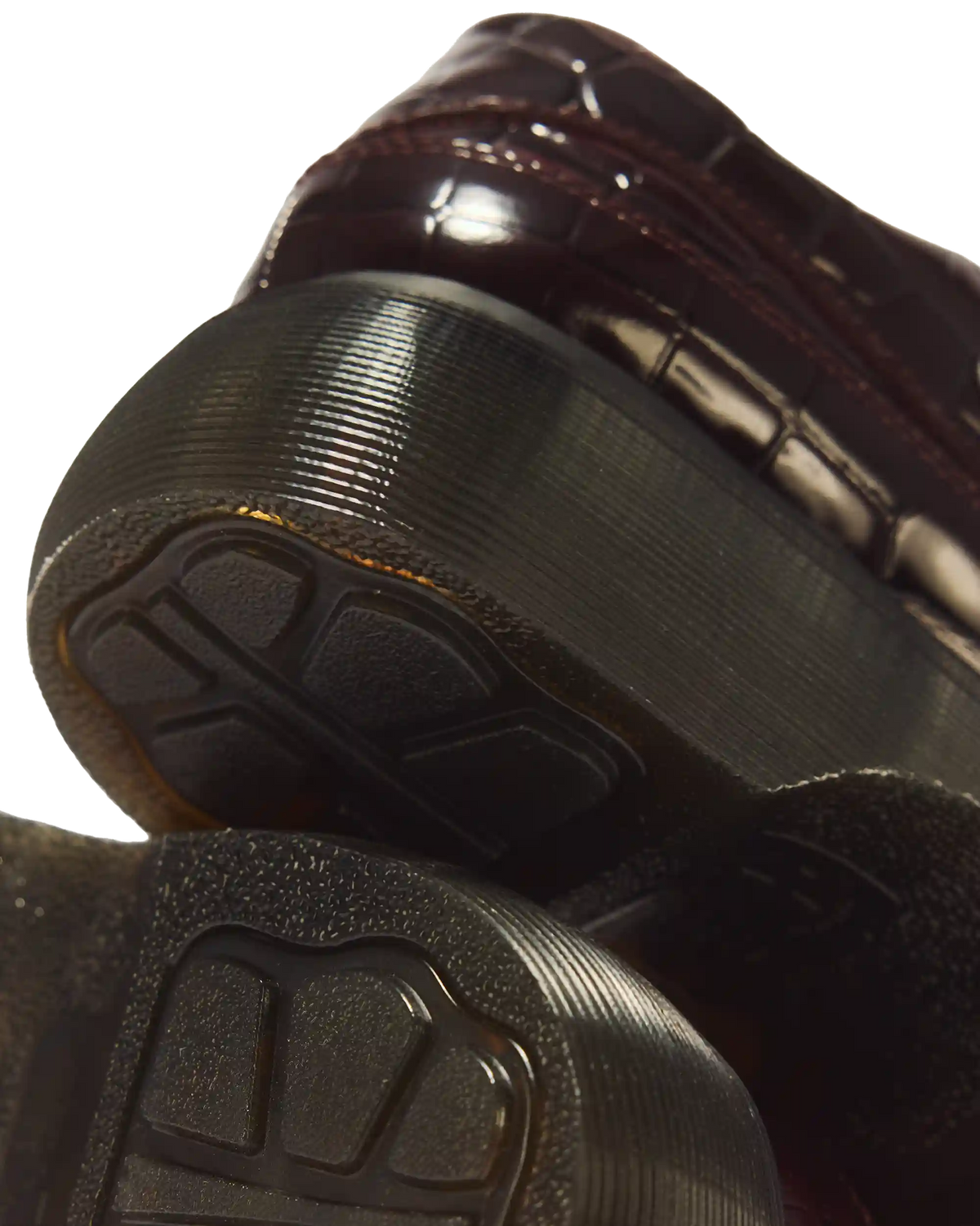 Buzz 5 Eye Croc Emboss Leather Shoes