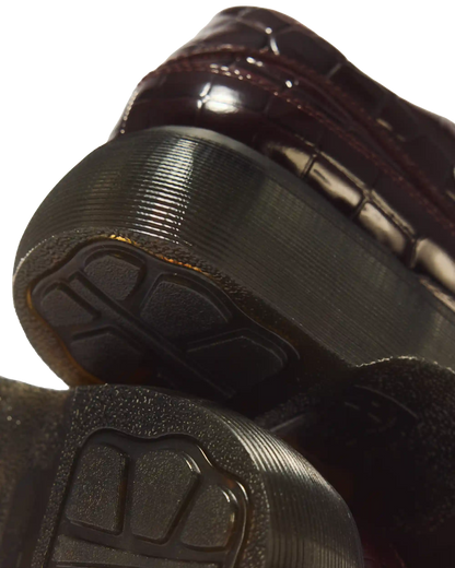 Buzz 5 Eye Croc Emboss Leather Shoes