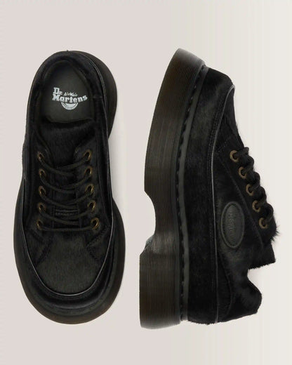 Buzz 5-Eye Hair On Leather Shoes