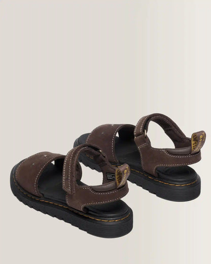 Toddler Marlowe Flower Debossed Nubuck Strap Sandals