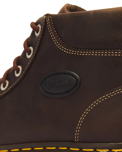 Buzz 6 Eye Crazy Horse Leather Lace Up Boots