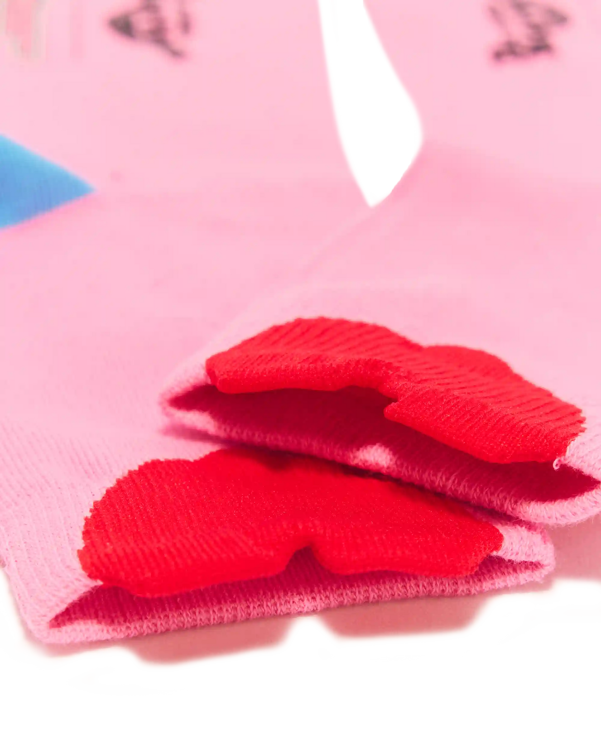 Jacquard Heart Powerpuff Girls Socks